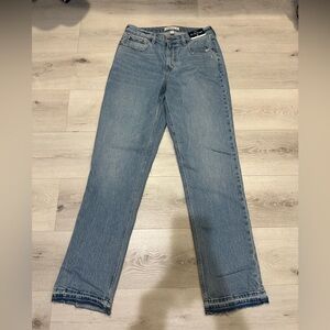 Abercrombie & Fitch Light Blue Straight Leg Jeans